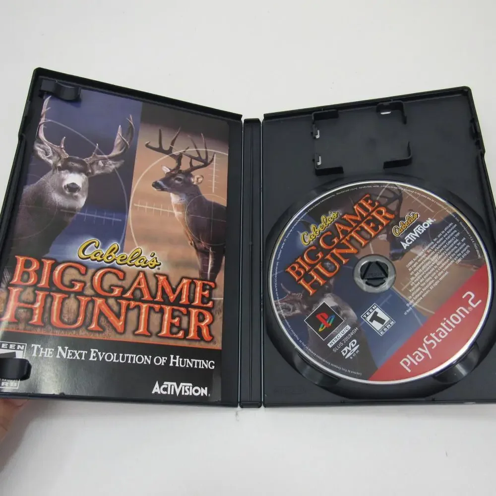Cabela's‎ Big Game Hunter | PlayStation 2 (PS2), 2002